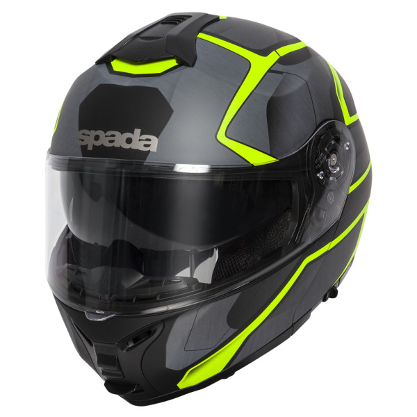 Spada Spada Helmet Orion Slate Matt Black/Yellow